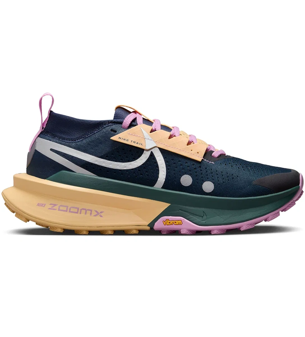 Nike Zoomx Zegama Trail 2 Kadın Mavi Koşu Ayakkabısı FD5191-401 model görseli