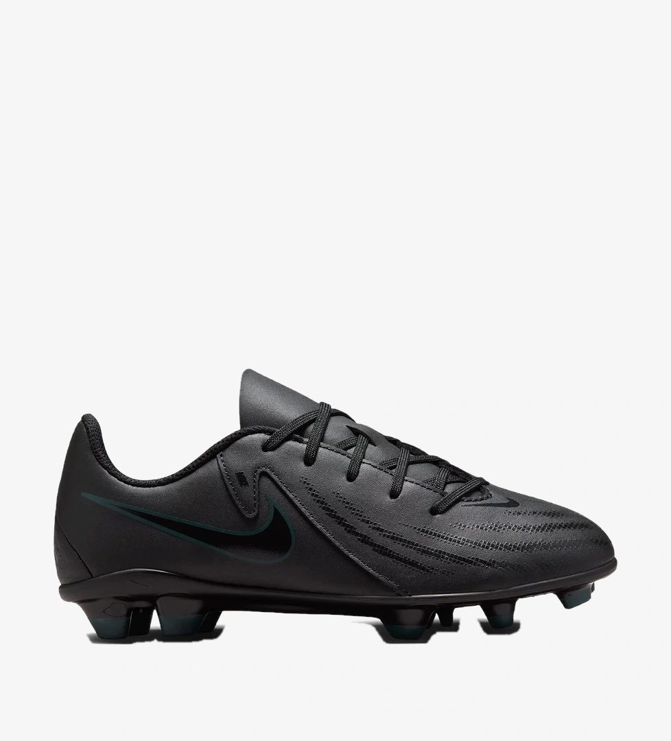 Jr Phantom Gx II Club Fg/Mg Çocuk Siyah Futbol Krampon FJ2600-002