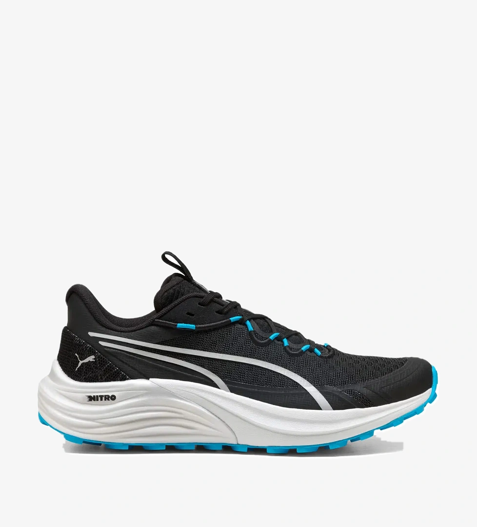 Puma Electrify Nitro 4 Trail Erkek Siyah Koşu Ayakkabısı 31079106 model görseli