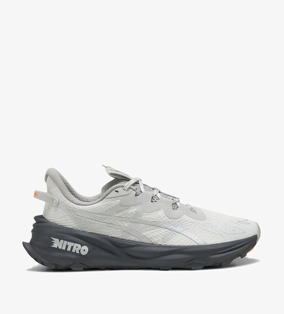 Puma Fast-Trac Nitro 3 Gore-Tex Erkek Gri Koşu Ayakkabısı 37979403 model görseli