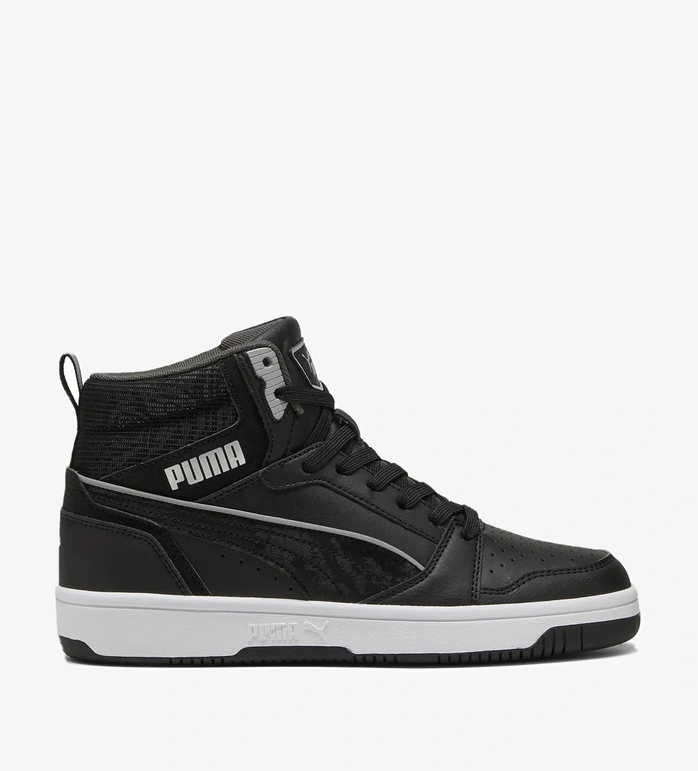 Puma Rebound V6 DayINight Kadın Siyah Sneaker Ayakkabı 40261902 model görseli