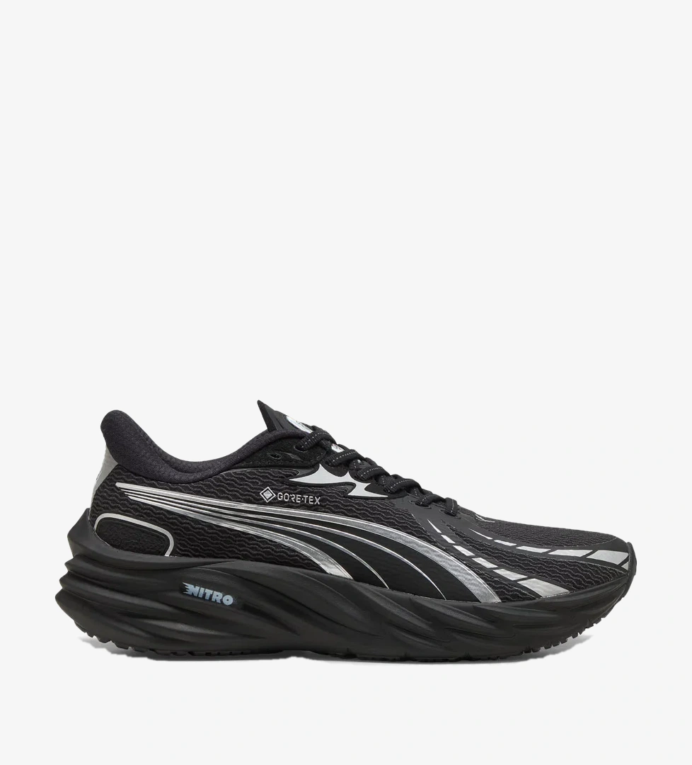 Puma Siyah Puma Velocity Nitro 4 Gore-Tex Erkek Koşu Ayakkabısı