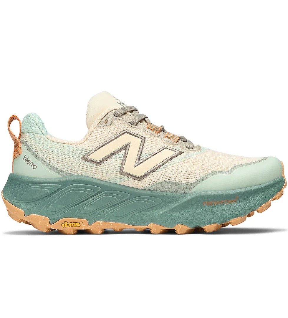 New Balance Fresh Foam X Hierro v9 Kadın Bej Koşu Ayakkabısı WTHIERO9 model görseli