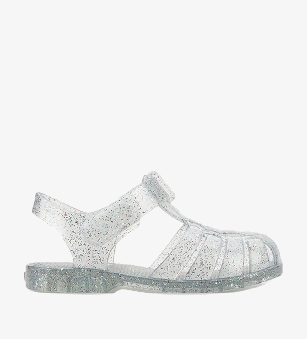 Clasica Cristal Çocuk Beyaz Günlük Stil Sandalet S10329-386