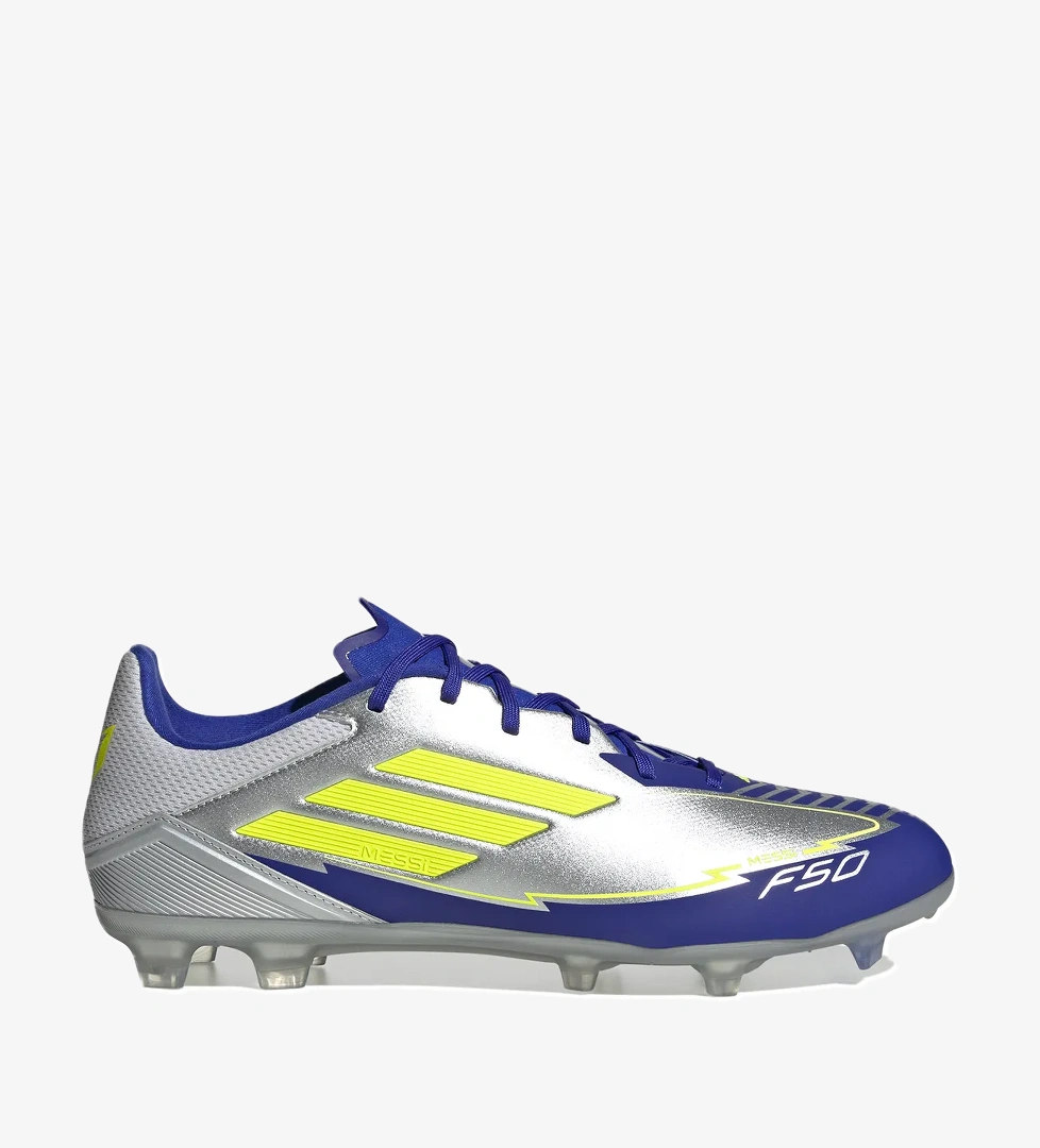 F50 League Fg/Mg Messi Erkek Gri Futbol Krampon IH0918