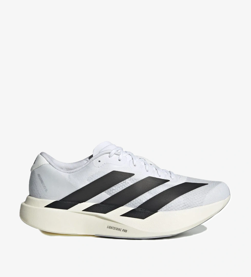 Adidas Adidas Adizero Evo Sl Erkek Beyaz Koşu Ayakkabısı JH6206 Sneaker | Sportive Beyaz - 1. görsel