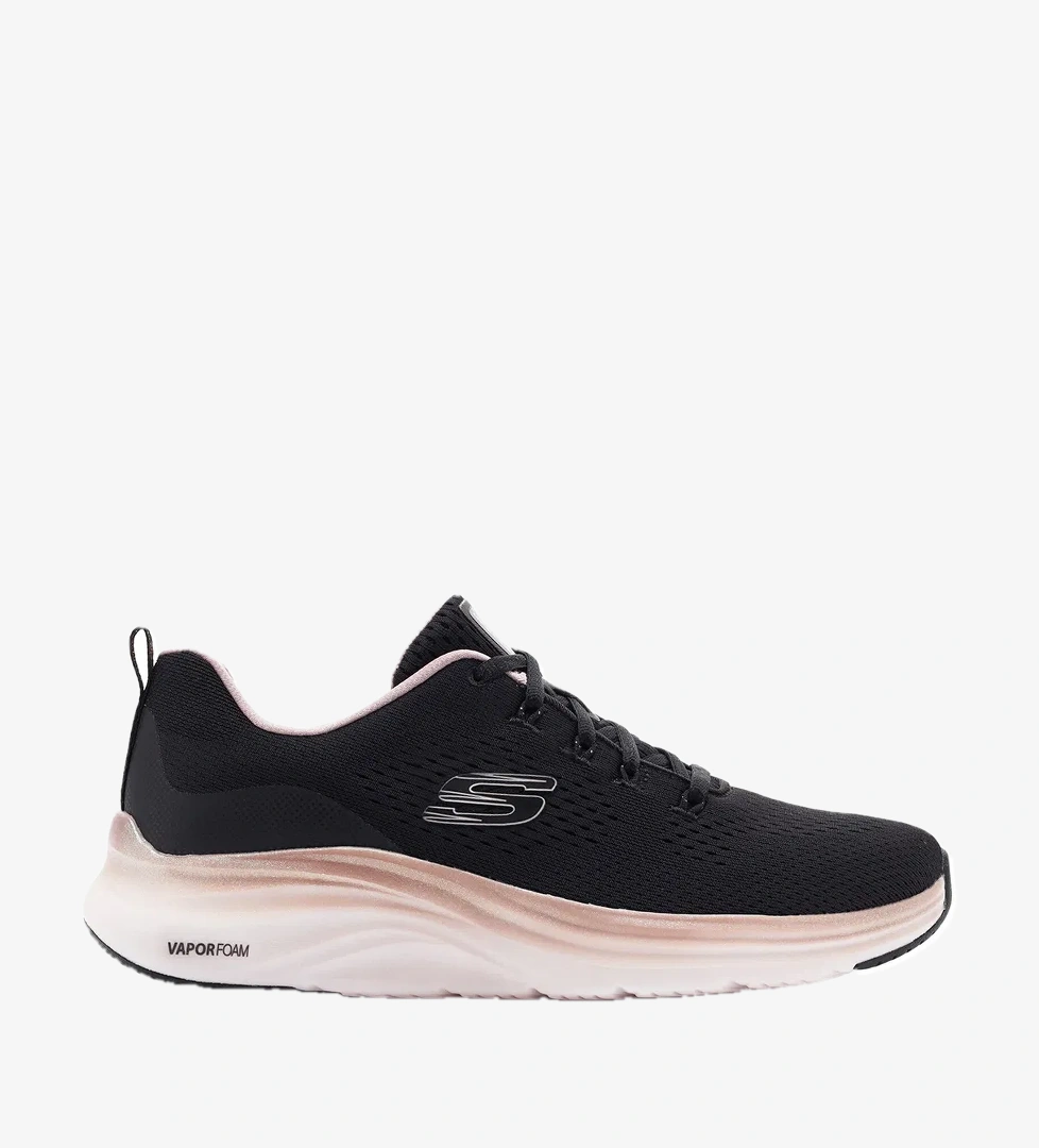 Skechers Vapor Foam - Midnight Glimmer Kadın Siyah Yürüyüş Ayakkabısı 150025 BKRG model görseli