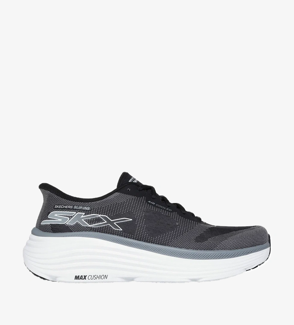 Skechers Max Cushioning Endeavour Erkek Siyah Koşu Ayakkabısı 220611 BLK model görseli