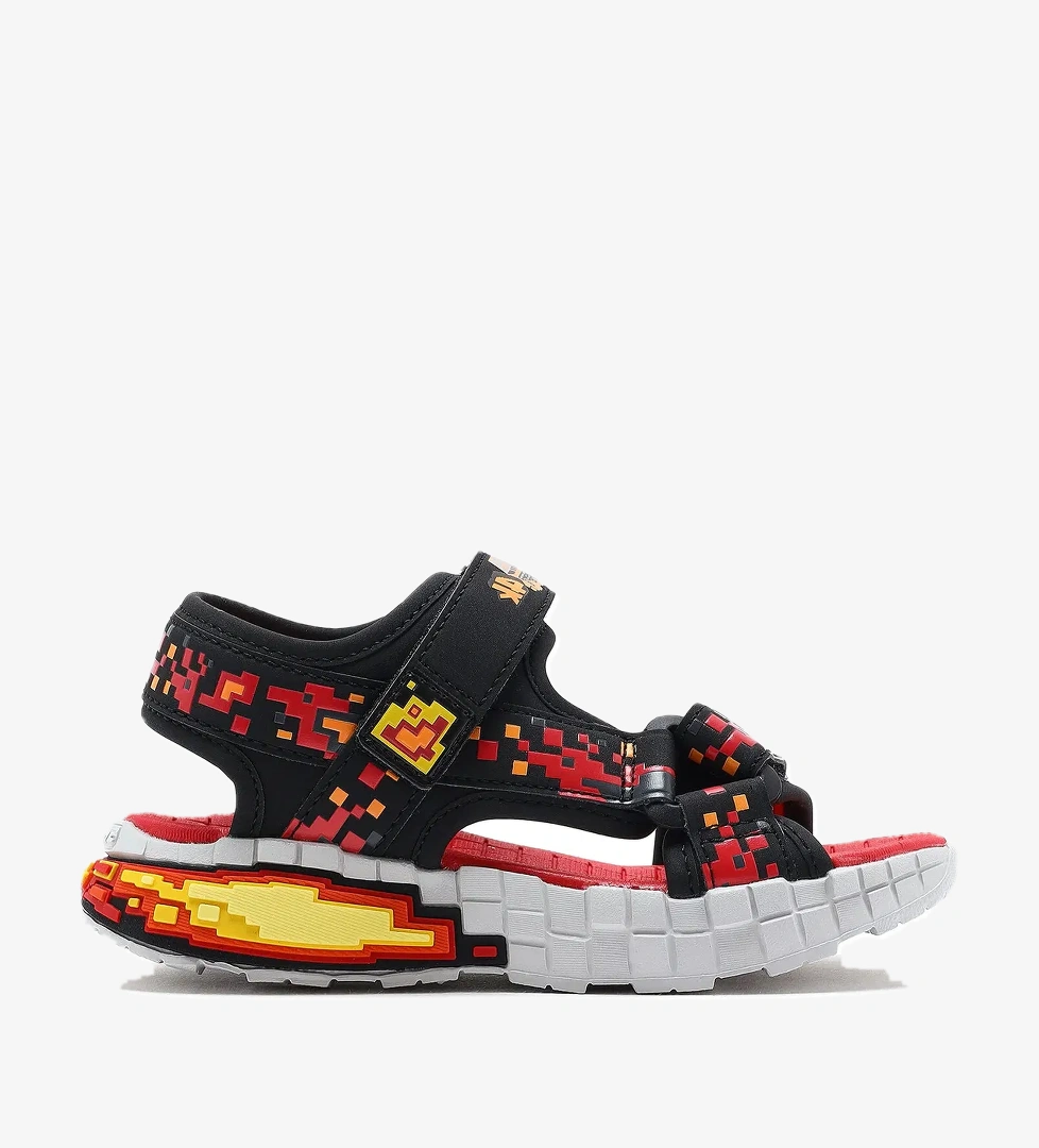 Skechers Megasplash 4K Çocuk Siyah Sneaker Ayakkabı 402161L BKRD model görseli