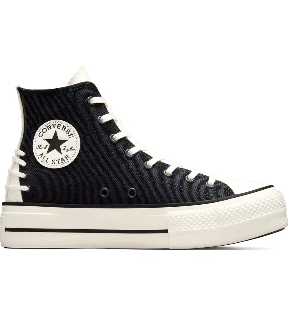 Converse Chuck Taylor All Star Lift Kadın Siyah Sneaker Ayakkabı A12552C model görseli