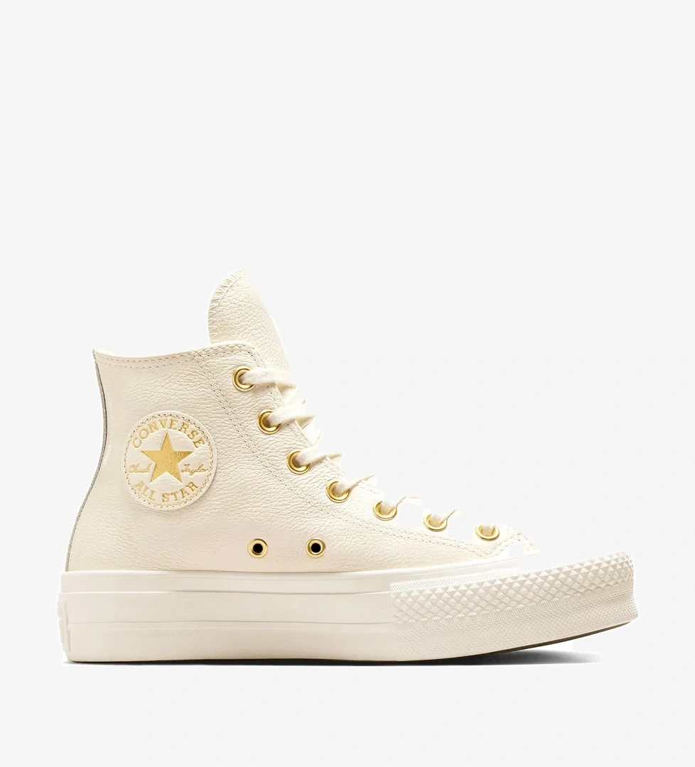 Converse Chuck Taylor All Star Lift Kadın Bej Sneaker Ayakkabı A12764C model görseli