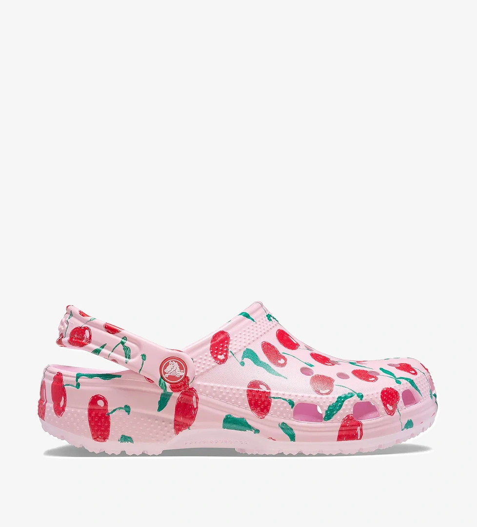 Classic Fresh Fruits Clog Unisex Pembe Günlük Stil Terlik 211008_6ZW