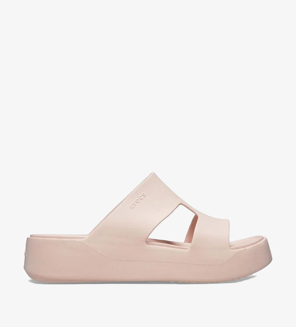 Getaway Platform H-Strap Kadın Bej Günlük Stil Terlik 209409_6UR