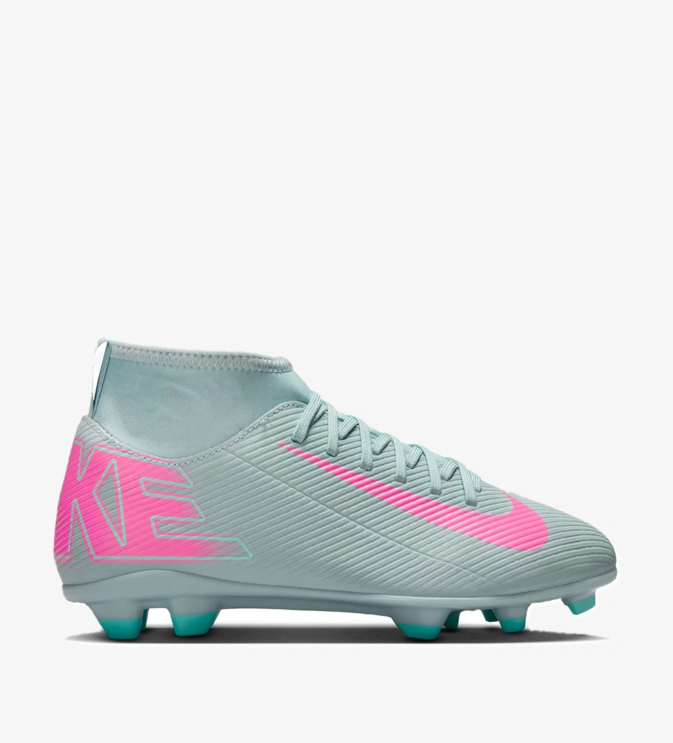 Mercurial Jr Superfly 10 Club Fg/Mg Çocuk Mavi Futbol Krampon FQ8318-301