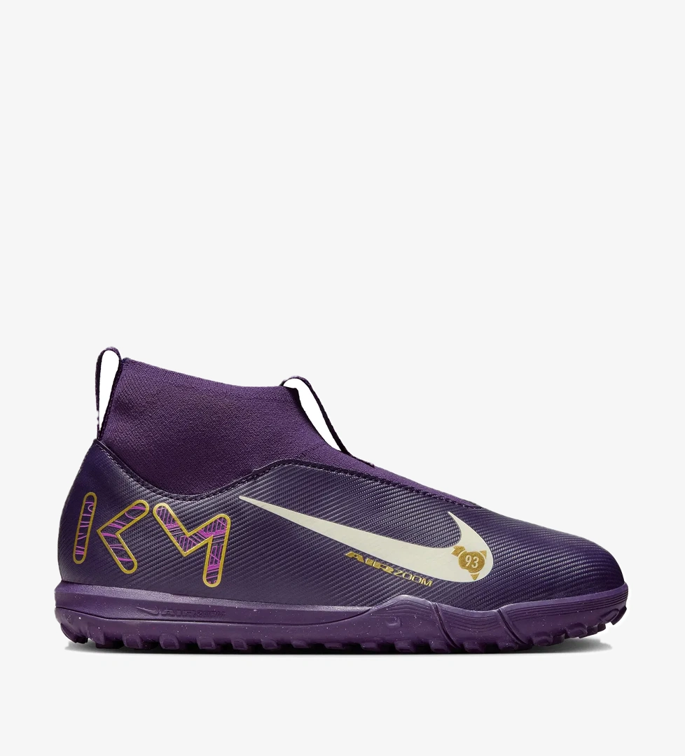 Mercurial Jr Zoom Superfly 10 Academy Km Tf Çocuk Mor Halı Saha Ayakkabısı HF3420-500