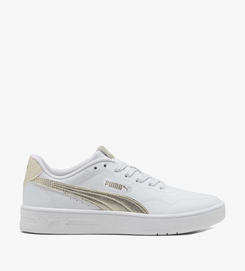 Court Lally Metallic Whisper Kadın Beyaz Sneaker Ayakkabı 40605801