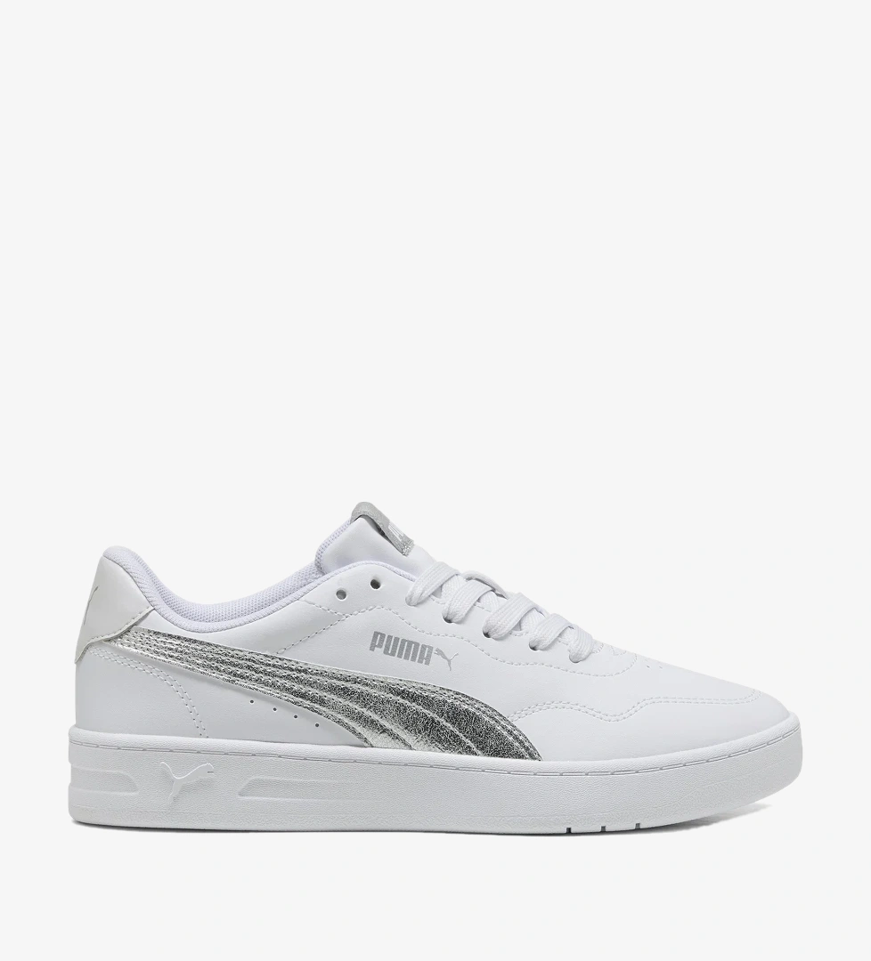 Court Lally Metallic Whisper Kadın Beyaz Sneaker Ayakkabı 40605802