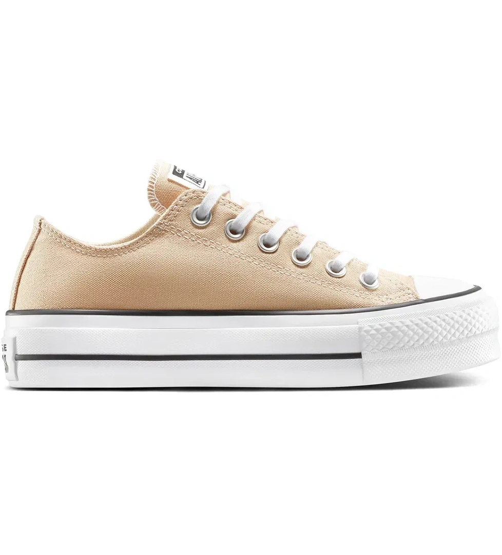 Converse Chuck Taylor All Star Unisex Bej Sneaker Ayakkabı A11877C model görseli