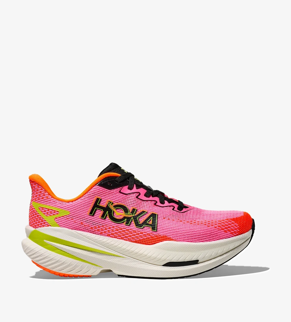 Hoka Mach X 3 Kadın Pembe Koşu Ayakkabısı 1168721-NNRS model görseli