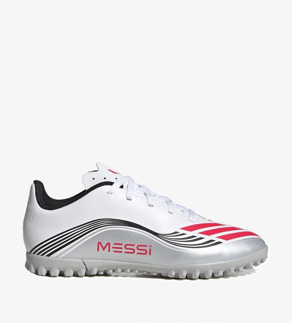 F50 Messi Club Tf J Çocuk Beyaz Halı Saha Ayakkabısı JP7453 - Görsel 1