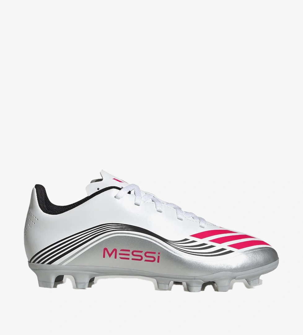 F50 Messi Club Fg/Mg J Çocuk Beyaz Futbol Krampon JP7457