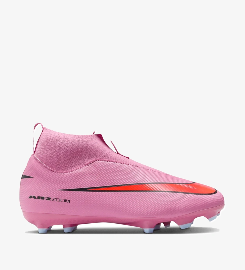 Jr Mercurial Zoom Superfly 10 Academy Fg/Mg Çocuk Pembe Futbol Krampon FQ8304-600 - Görsel 1