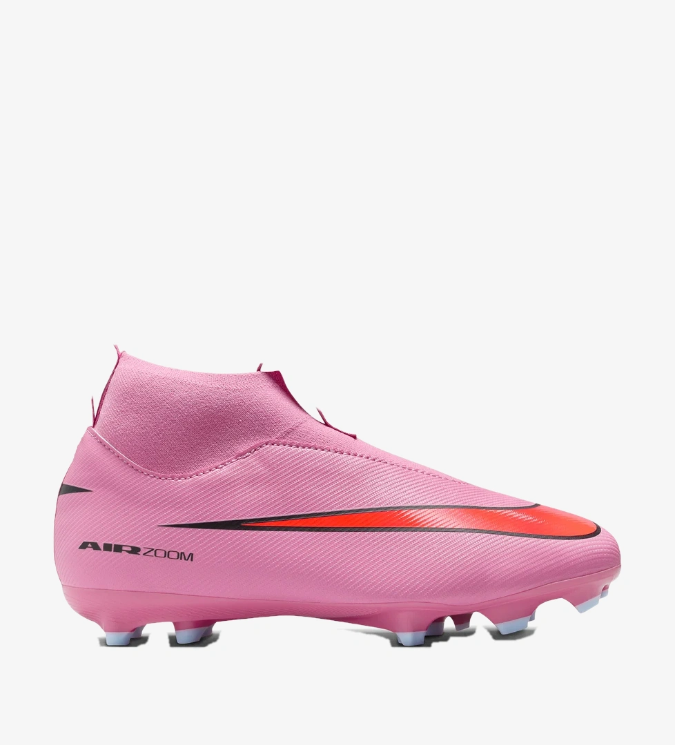 Jr Mercurial Zoom Superfly 10 Academy Fg/Mg Çocuk Pembe Futbol Krampon FQ8304-600
