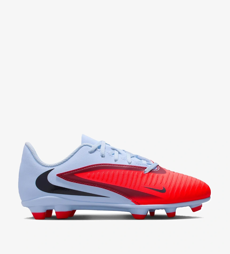 Jr Phantom 6 Low Club Fg/Mg Çocuk Siyah Futbol Krampon HM9202-003