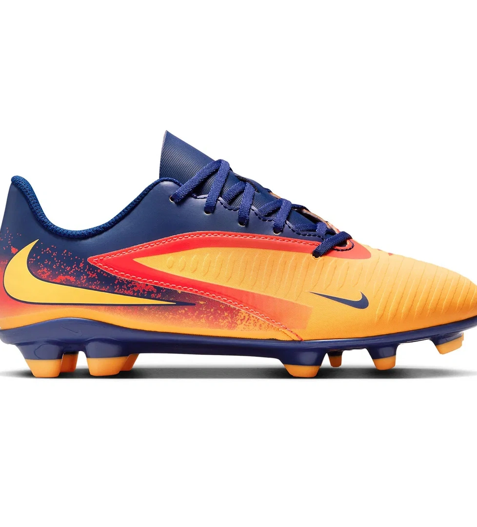 Jr Phantom 6 Low Club Fg/Mg Erling Haaland Çocuk Turuncu Futbol Krampon HQ2026-800 - Görsel 1