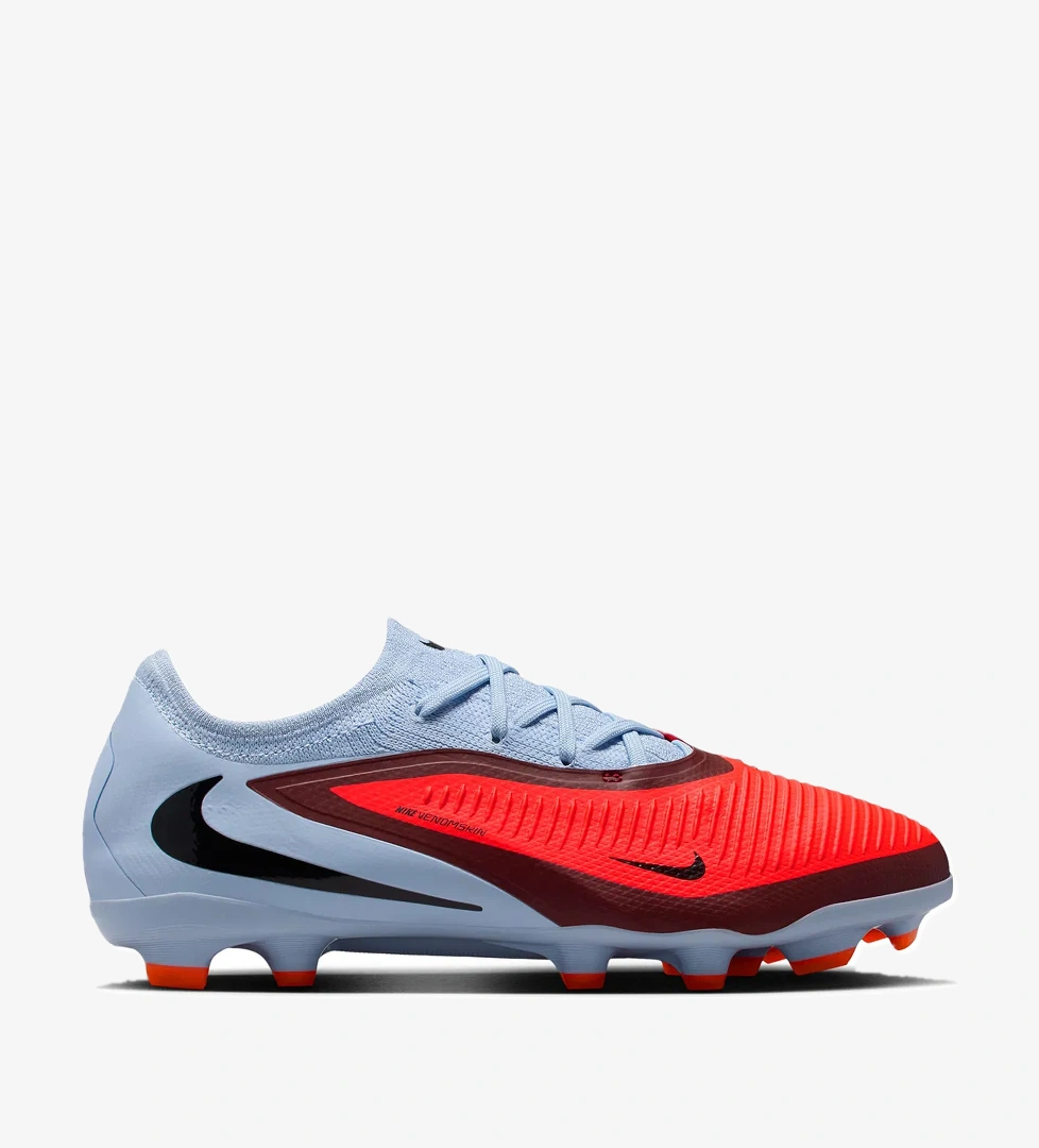 Jr Phantom 6 Low Pro Fg/Mg Çocuk Kırmızı Futbol Krampon HM9204-400