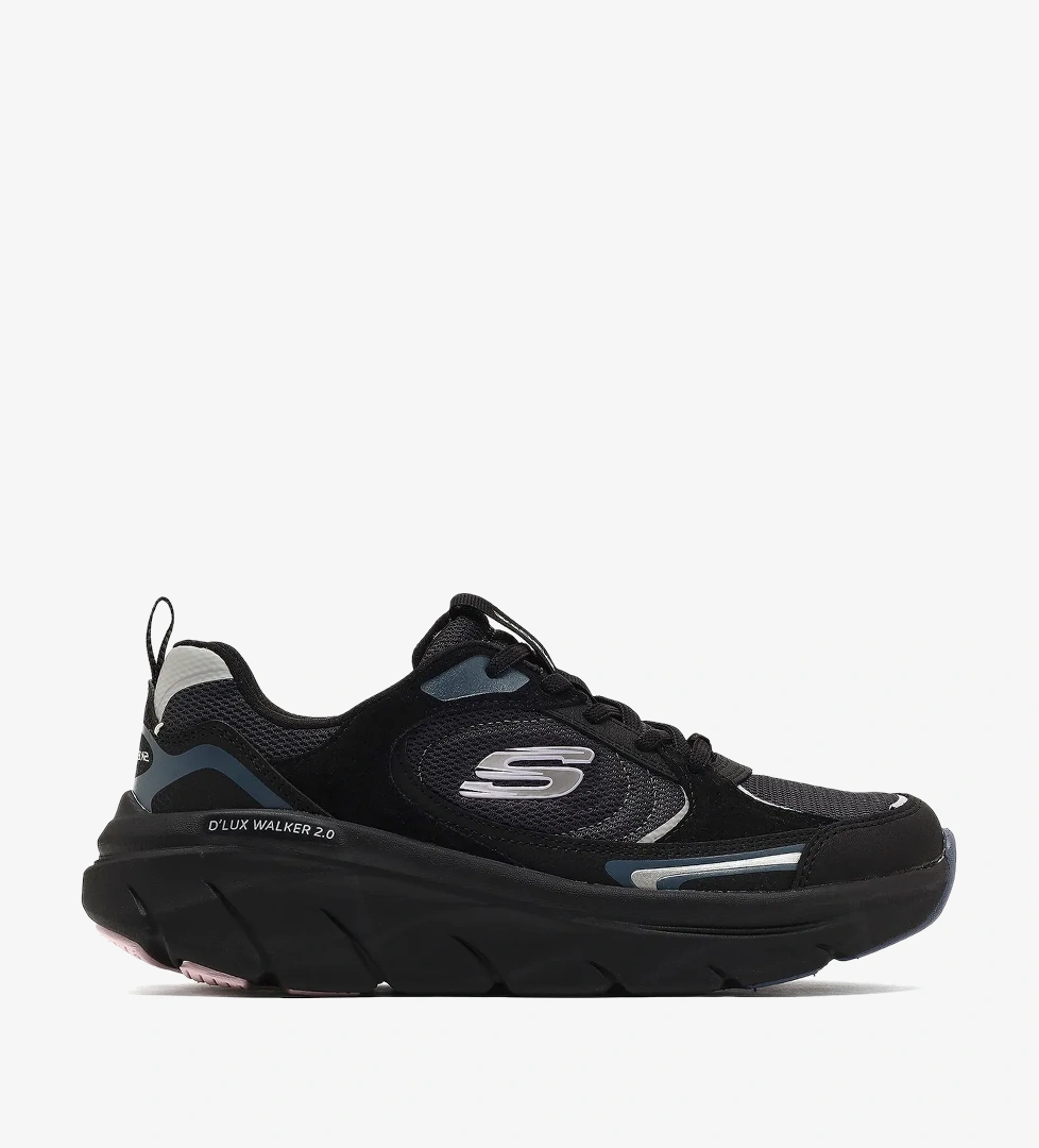 D'Lux Walker 2.0 Kadın Siyah Sneaker Ayakkabı 150008 BBK