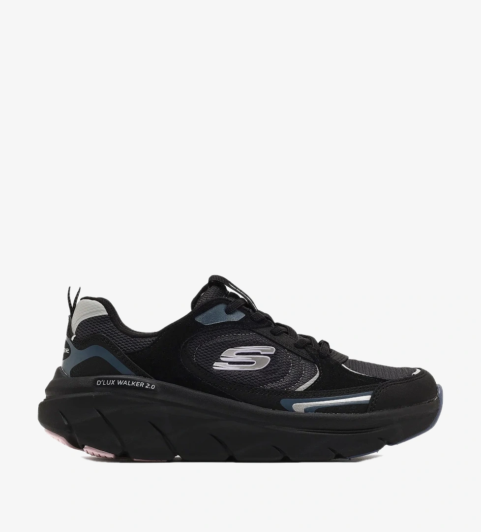 D'Lux Walker 2.0 Kadın Siyah Sneaker Ayakkabı 150008 BBK