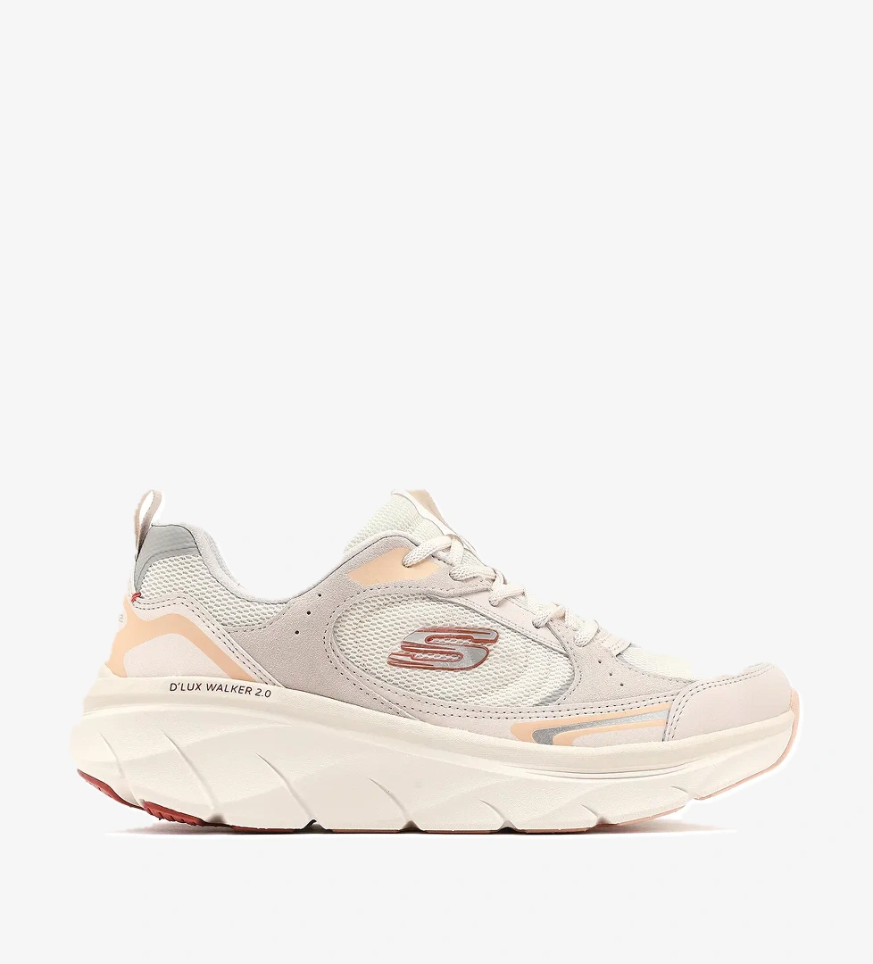 D'Lux Walker 2.0 Kadın Beyaz Sneaker Ayakkabı 150008 NAT