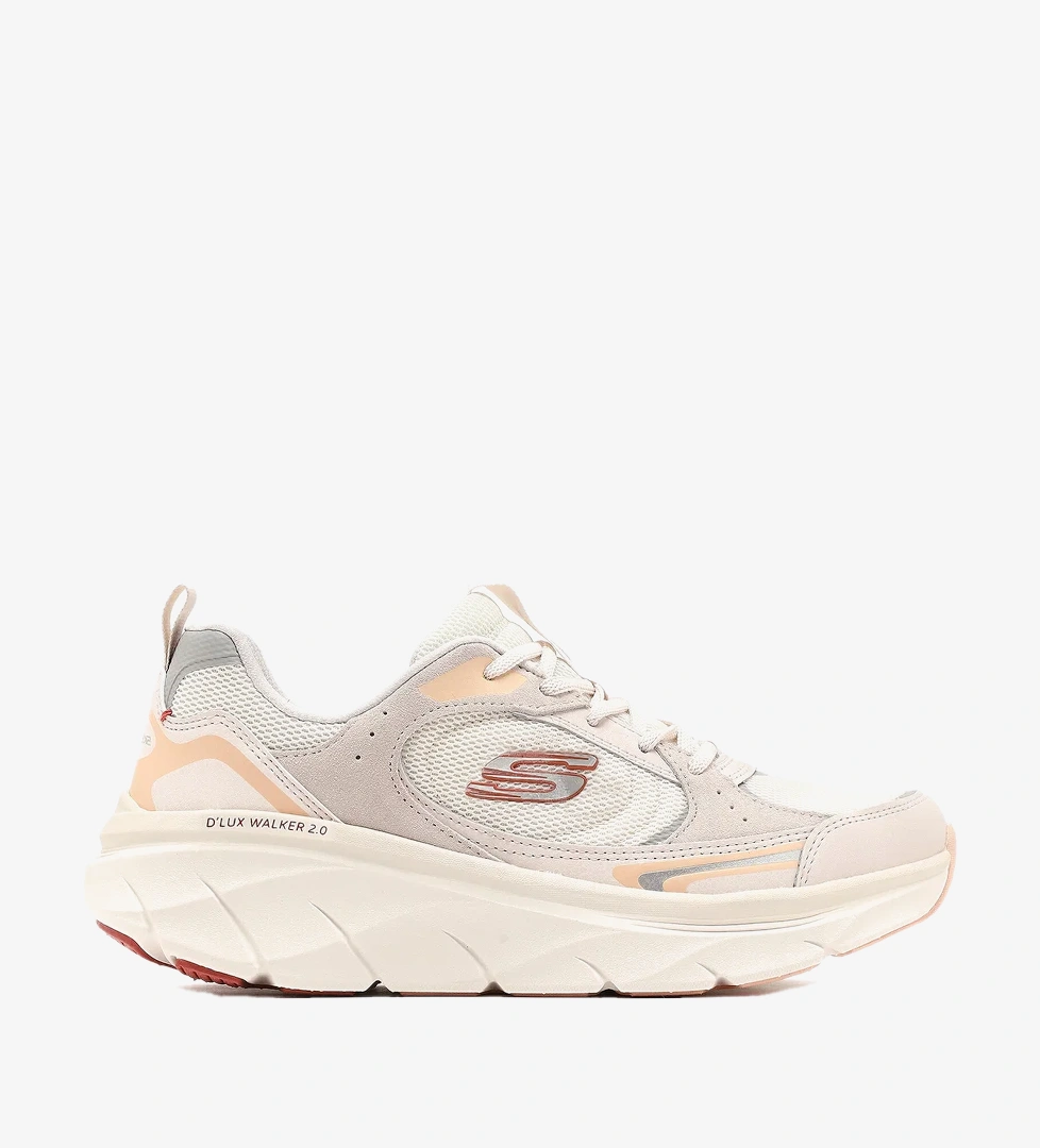 D'Lux Walker 2.0 Kadın Beyaz Sneaker Ayakkabı 150008 NAT