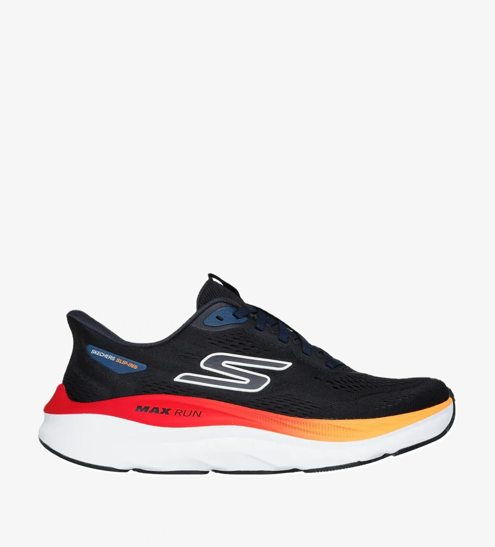 Skechers Max Run Erkek Siyah Koşu Ayakkabısı 221000 BKMT model görseli