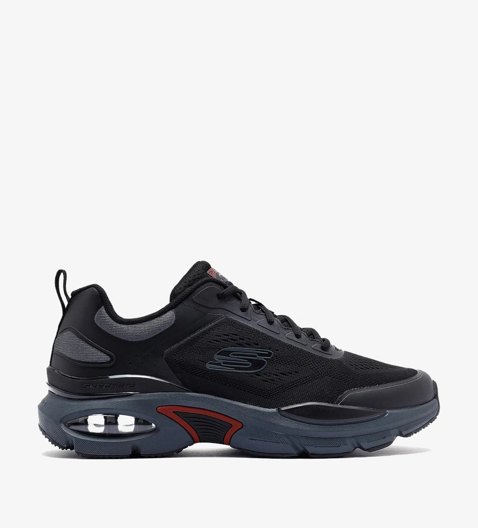 Skech-Air Ventura - Cataclysm Erkek Siyah Sneaker Ayakkabı 232656 BKCC