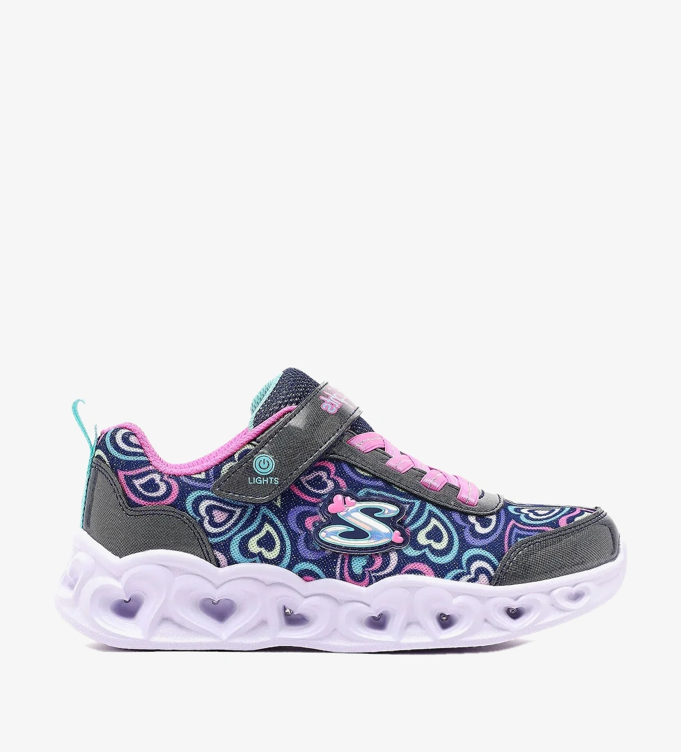 Heart Lights-Boogie Love Çocuk Çok Renkli Sneaker Ayakkabı 303257L NVMT