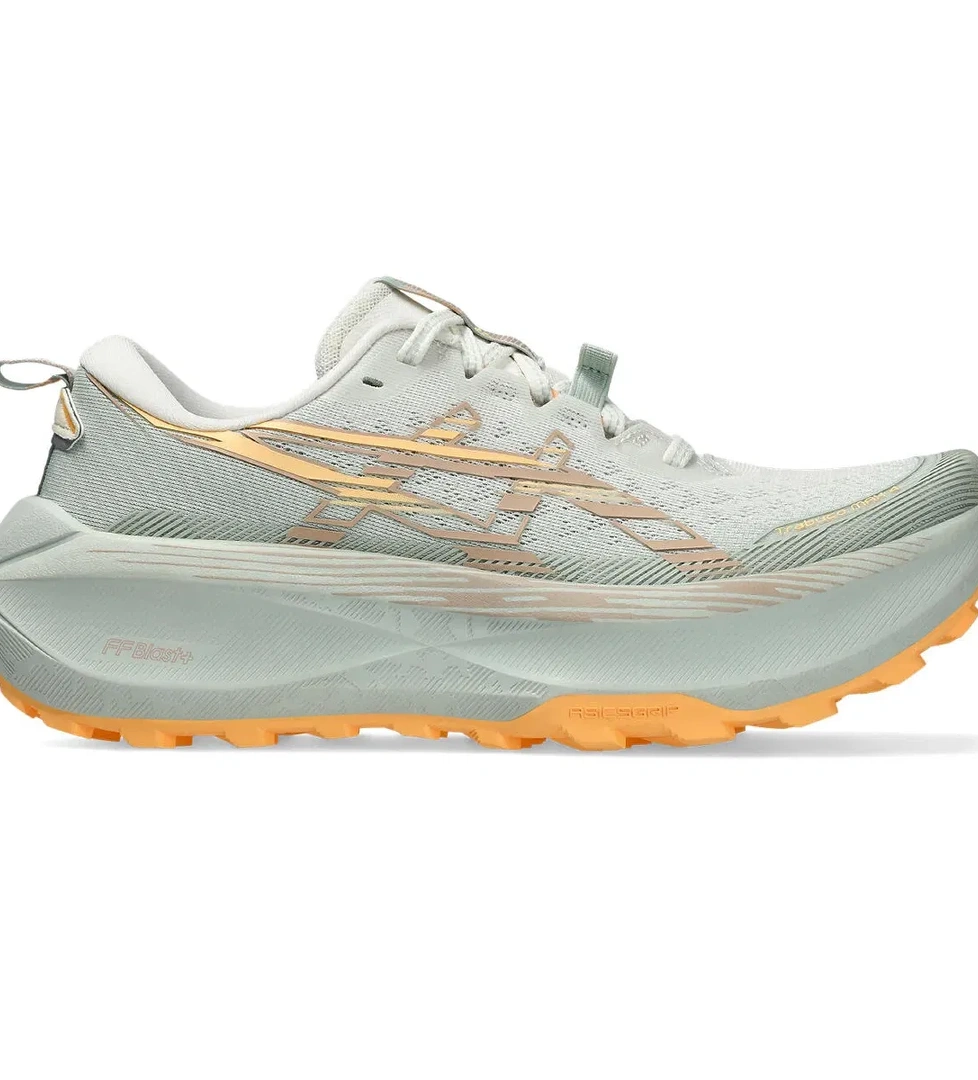 Asics Asics Trabuco Max 4 Mavi Kadın Krem Koşu 1012b769-100 Ayakkabısı model görseli