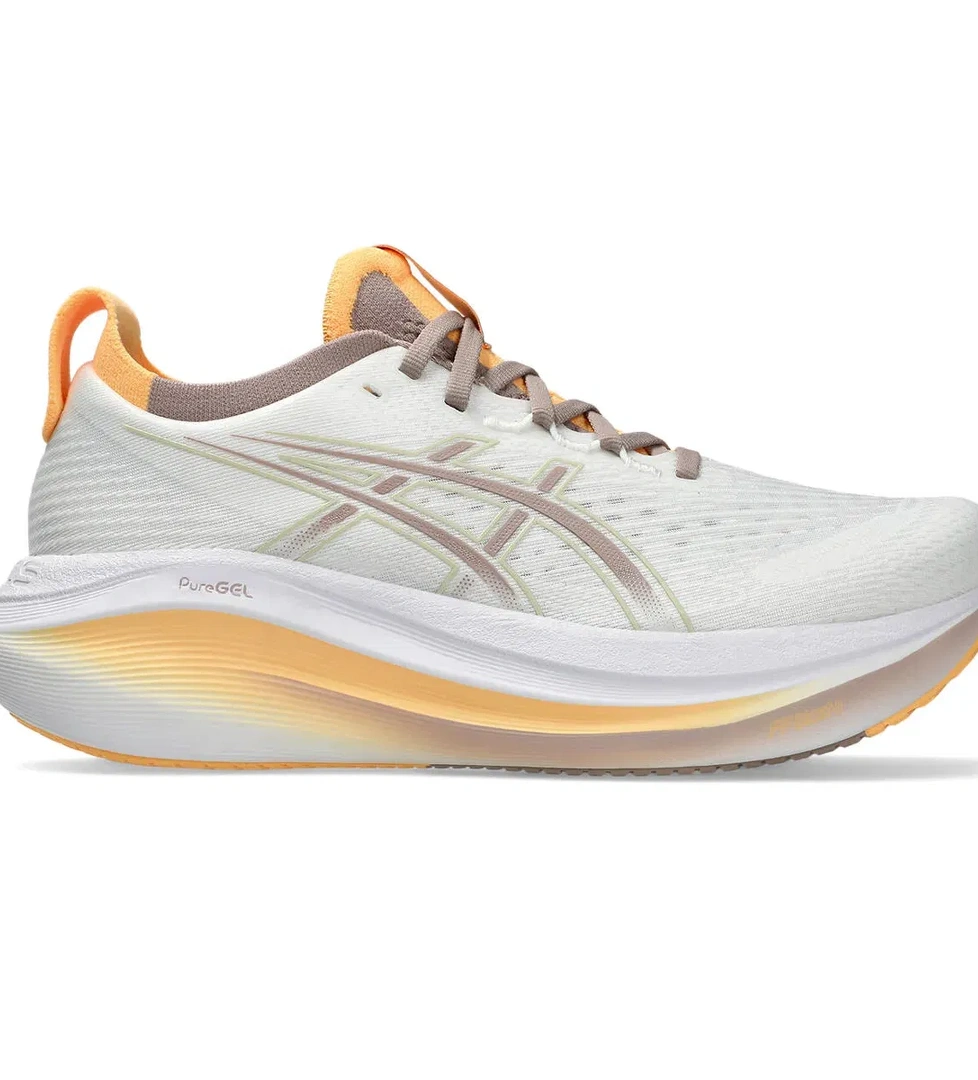 Asics Asics Gel-Nimbus 27 Kadın Bej Koşu Ayakkabısı 1012B753-103 Sneaker | Sportive Bej - 1. görsel