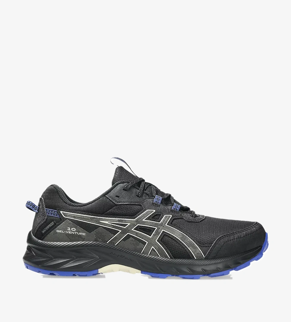 Asics Gel-Venture 10 Waterproof Erkek Siyah Koşu Ayakkabısı 1011B965-002 model görseli