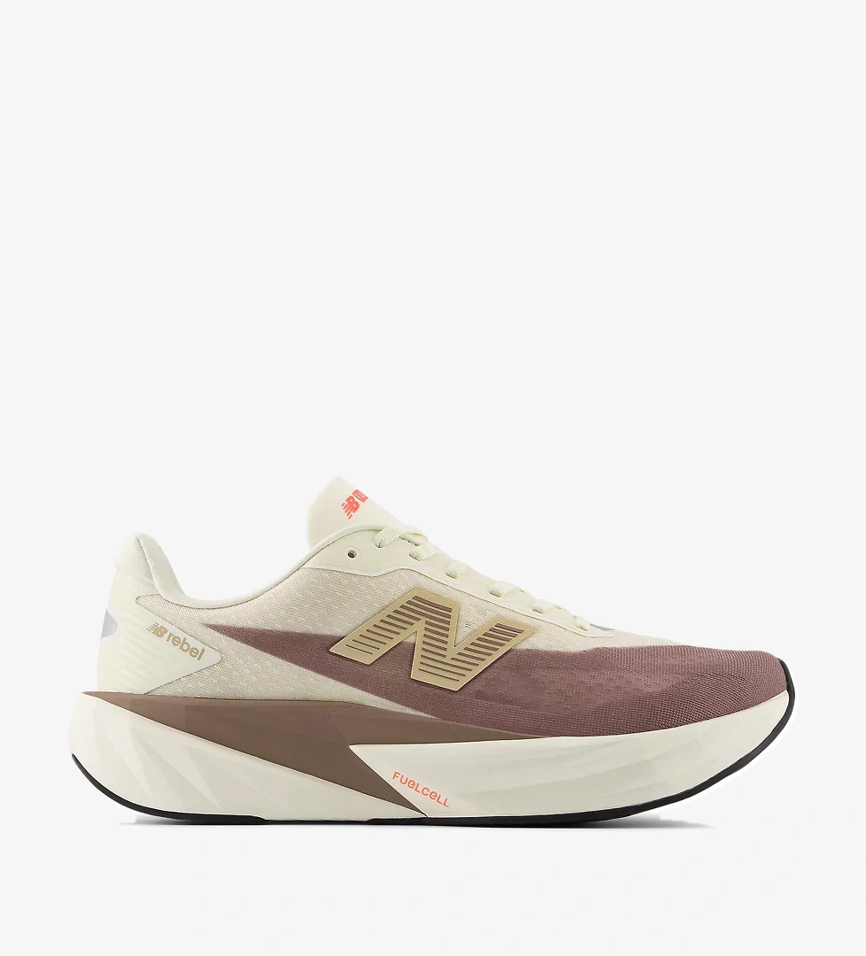 New Balance FuelCell Rebel V5 Erkek Bej Koşu Ayakkabısı MFCXLY5 model görseli