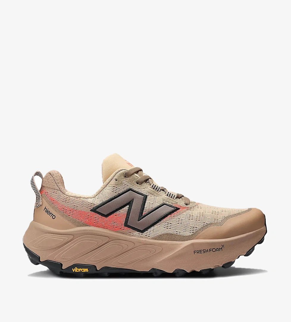 New Balance Fresh Foam x Hierro V9 Erkek Bej Koşu Ayakkabısı MTHIERV9 model görseli