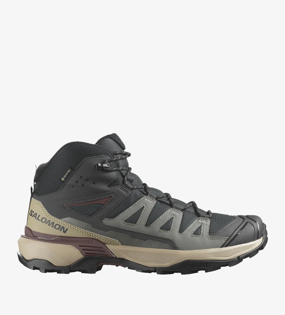 X Ultra 360 Mid Gore-Tex Erkek Gri Outdoor Bot L47743300