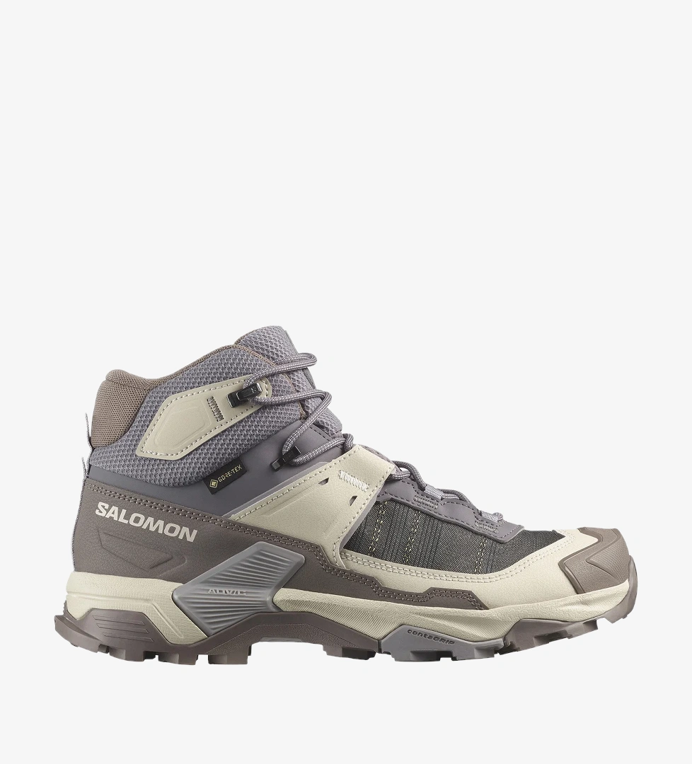 X Ultra 5 Mid Gore-Tex Kadın Bej Outdoor Bot L47854900