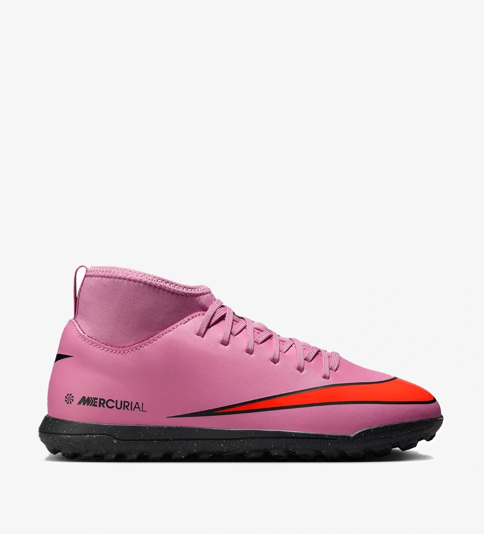 Jr Mercurial Superfly 10 Club Tf Çocuk Pembe Futbol Krampon FQ8313-600