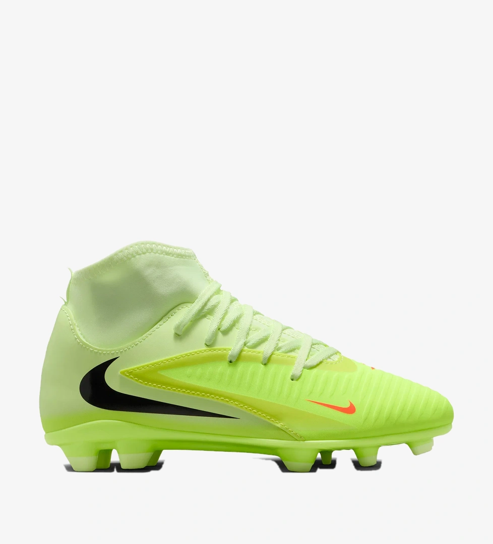 Jr Phantom 6 High Club Fg/Mg Çocuk Turuncu Futbol Krampon HQ2022-800