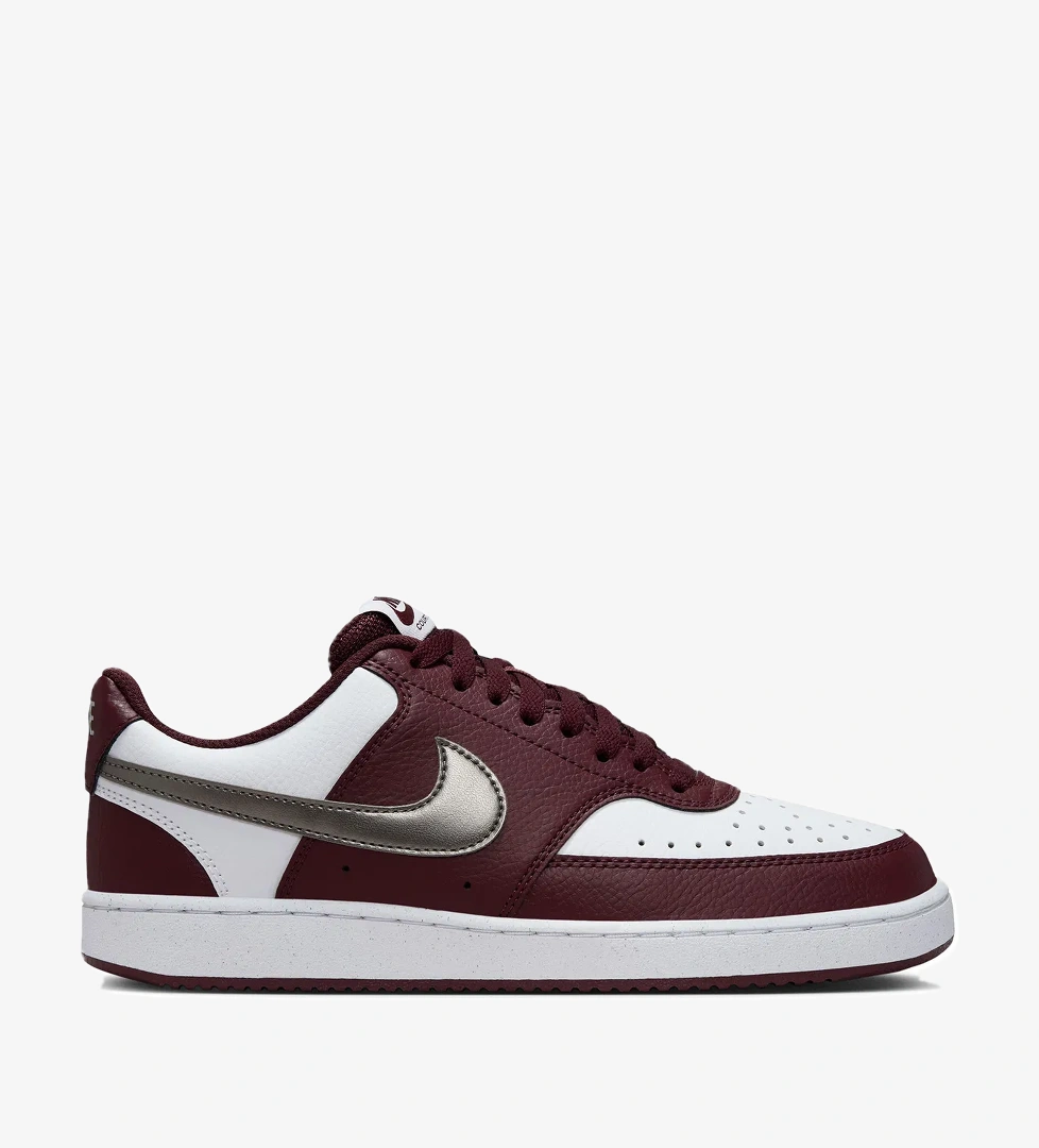 Court Vision Low Next Nature Kadın Bordo Sneaker Ayakkabı IM7647-100
