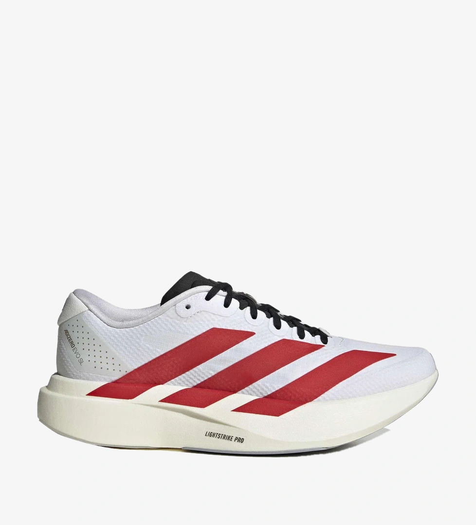 Adizero Evo SL Woven Kadın Beyaz Koşu Ayakkabısı KJ6172