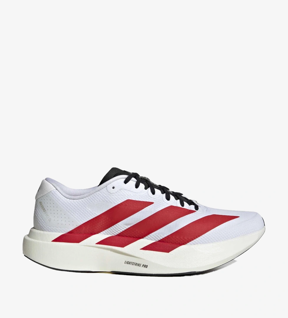 Adizero Evo SL Woven Erkek Beyaz Koşu Ayakkabısı KK3675
