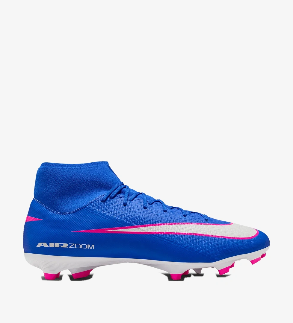 Mercurial Superfly 10 Academy Fg/Mg Erkek Mavi Futbol Krampon FQ1456-446